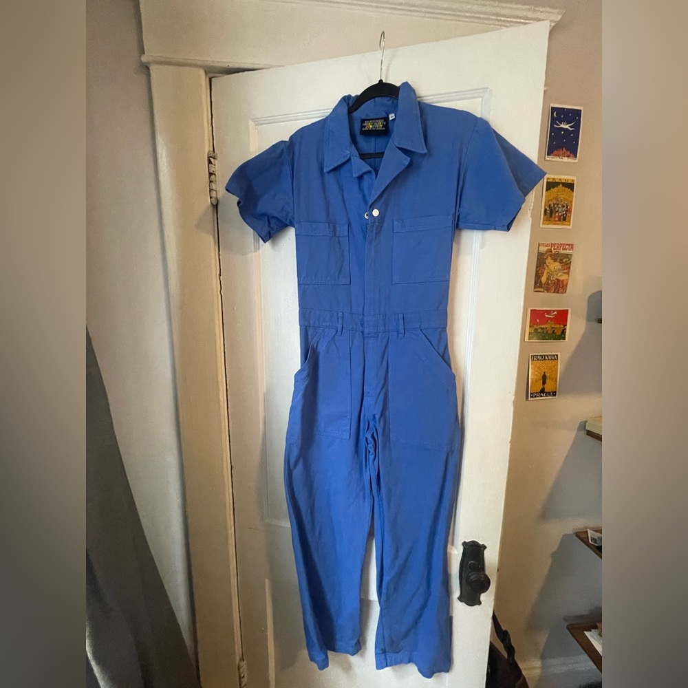 Bud Bud Press Short Sleeve Jumpsuit